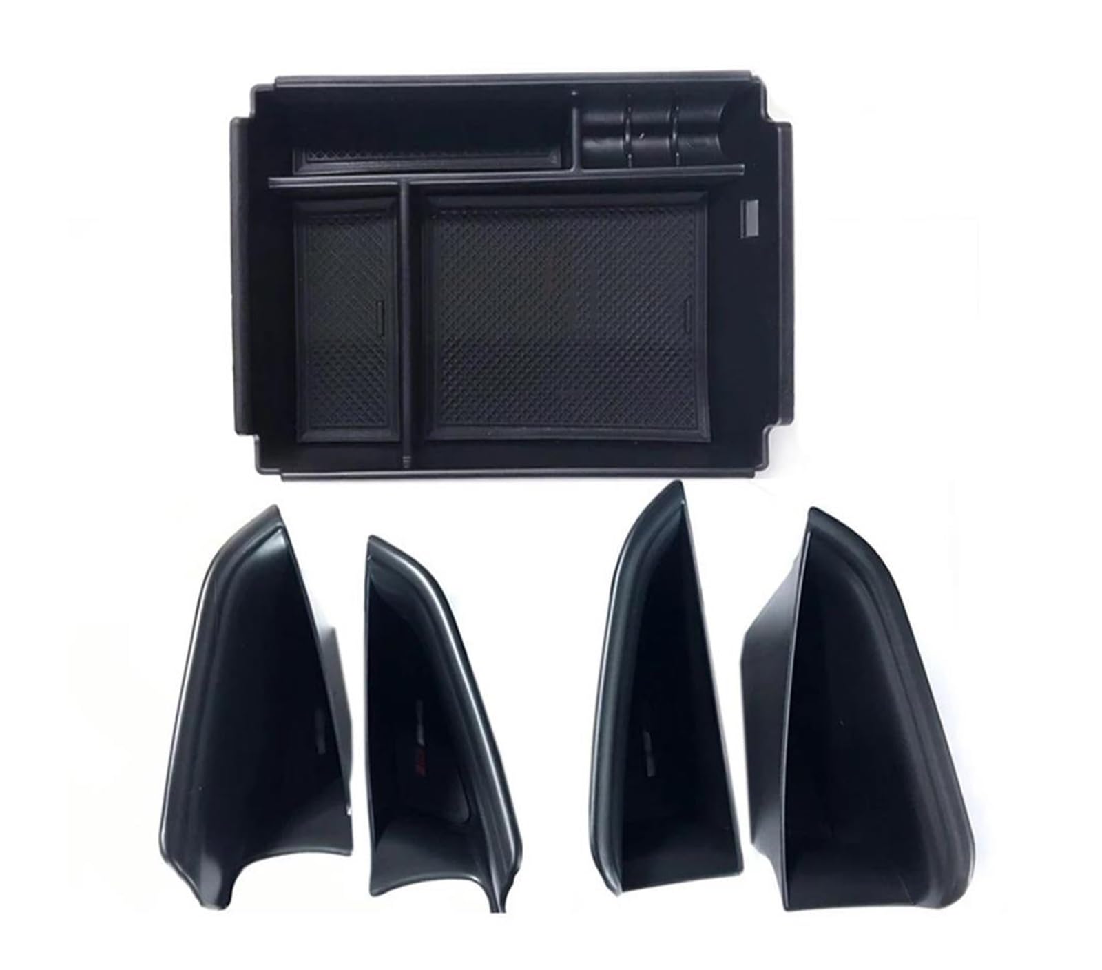 Interieurleisten Interieur Zubehör Für Benz Für GLE Klasse W167 V167 GLE350/450/400d 2020 + Auto Zentrale Armlehne Box Tür Handschuh Lagerung Box Organizer Fach Halter(E) von KUVIEZ