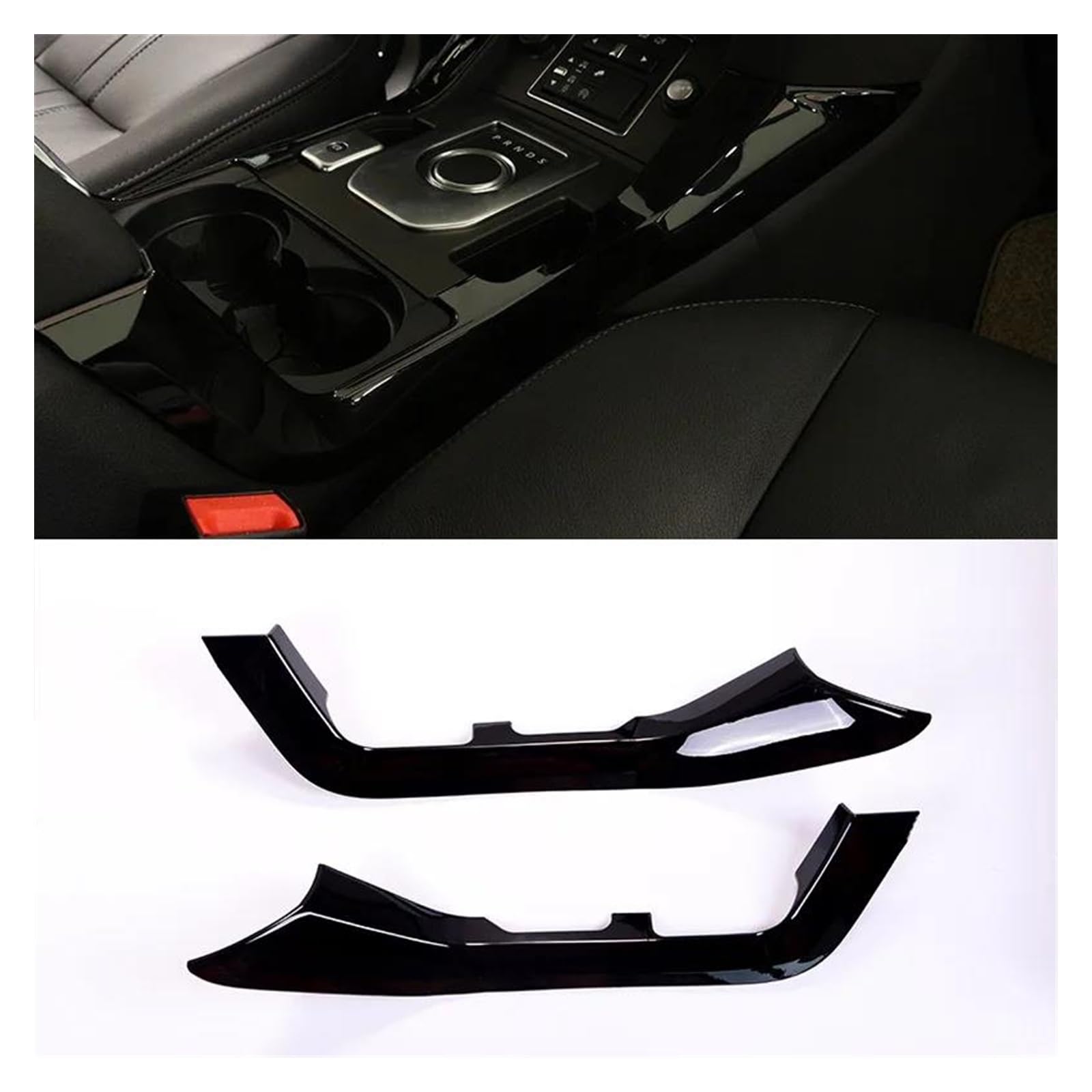 Interieurleisten Interieur Zubehör Für Land Für Rover Für Discovery 4 LR4 2010-2016 2015 Auto Zubehör Auto Styling Schwarz Auto Innen Außen Anzug Panel Abdeckung Trim Aufkleber(6) von KUVIEZ