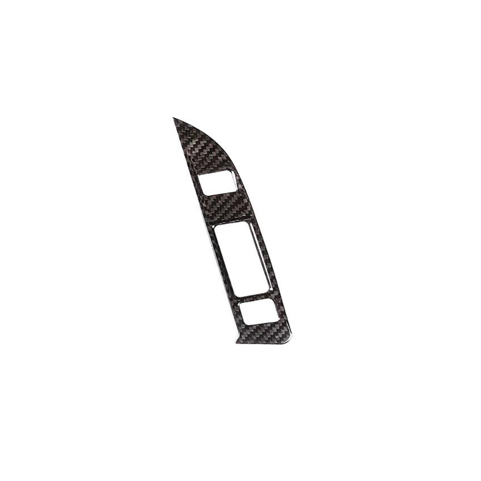 Interieurleisten Interieur Zubehör Für M3 M4 F80 F82 F83 2014 2015 2016 2017 2018 Carbon Faser Auto Getriebe Shift Rahmen Panel Trim Links Hand Stick Innen Zubehör(Style 3 Black) von KUVIEZ