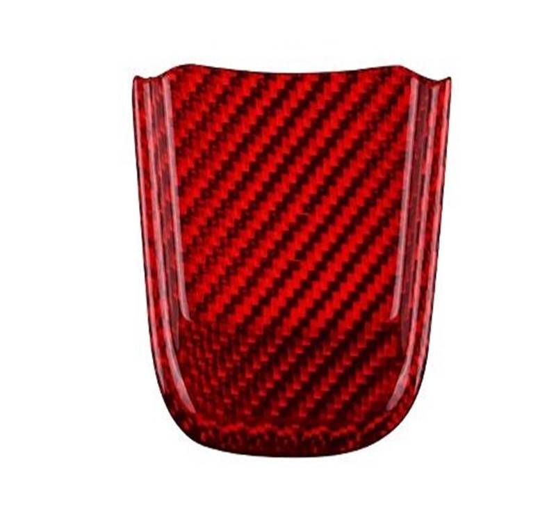 Interieurleisten Interieur Zubehör Zubehör Harte Carbon Faser Aufkleber Für Fiat 500 Für Abarth 595 2020 2021 2022 2023 Auto Lenkrad Unten Rahmen Trim(Bottom Red) von KUVIEZ