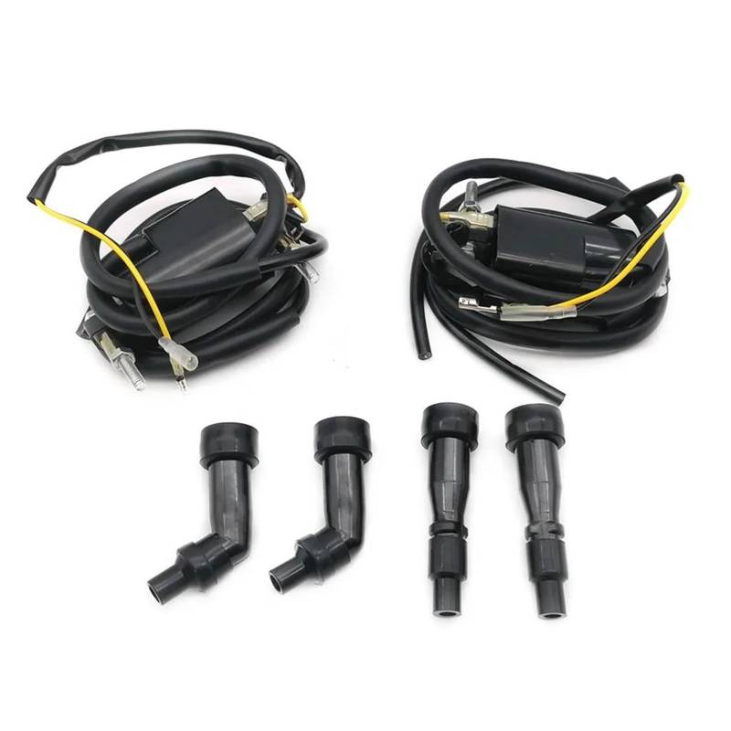 Zündeinheit Zündspule 2Pcs Für Suzuki Für GS Zündung Schalter Motorrad Leistung Teile Racing Zündspule System Einheit von KUVIEZ