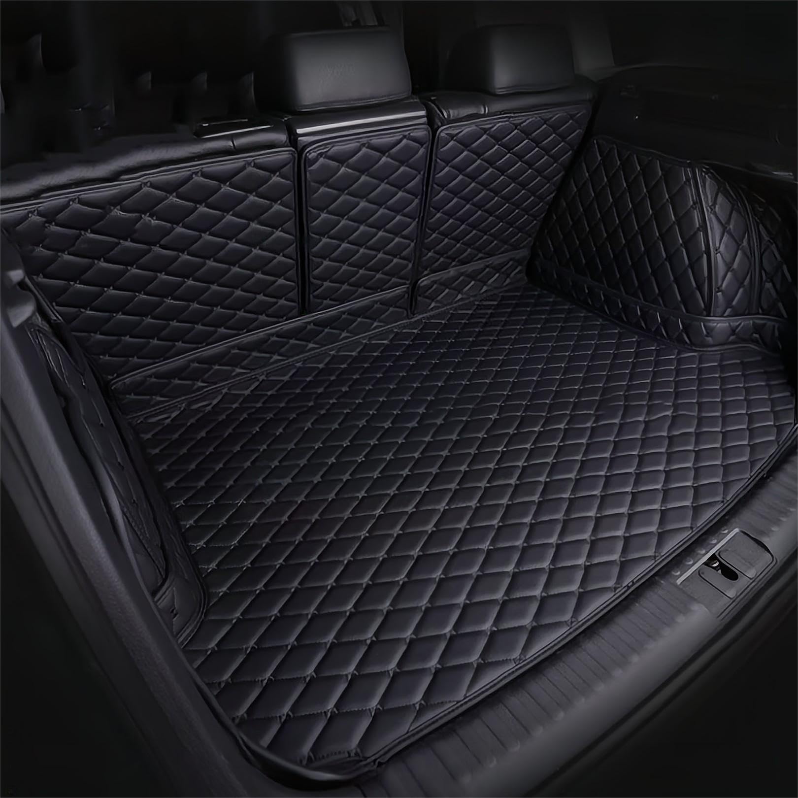 Kofferraum Schutzmatte für Audi A5 8T Sportback 2007–2016, Kofferraumwanne Cargo Schutzmatte Kofferraum rutschfest Auto Zubehör,Black von KUYHYNDEW