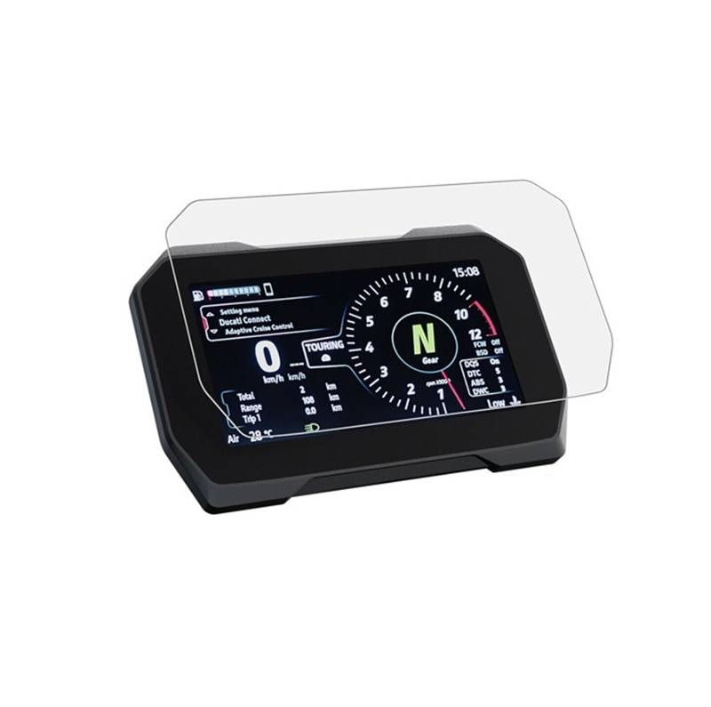 Motorrad Instrumentenfolie Motorrad Cluster Kratzschutz Film Dashboard Displayschutzfolie Für Duc&ati Multistrada V4 Pikes Peak V4S 2021-up von KVEVBCFI