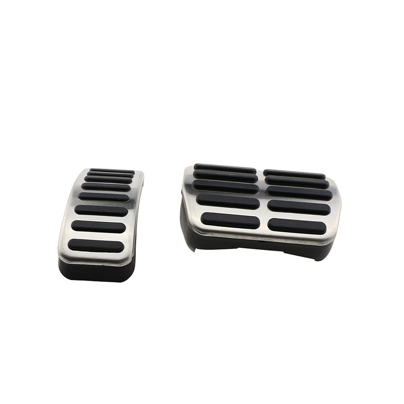 KVKAPLNNTR 1 Set Edelstahl-Auto-Gasbremspedale passen for Vw. Fit for Bora + Fit for Kombi 1998-2005 Fit for Vw. Fit for Golf 4 + Variante + Cabrio 1997-2005 Autoteile Pedal(AT 2 Pcs) von KVKAPLNNTR