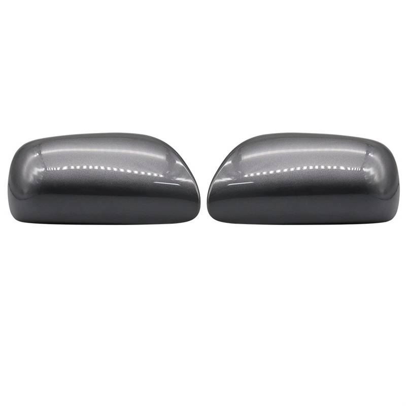 KVKAPLNNTR 2 Stücke Autotür Rückspiegel Abdeckkappe Fit for Toyota Fit for Yaris P90 Hatchbck Genral Modell 2008-2013 Außenspiegel Shell Gehäuse Lackiert Rückspiegel(Grey LH RH) von KVKAPLNNTR