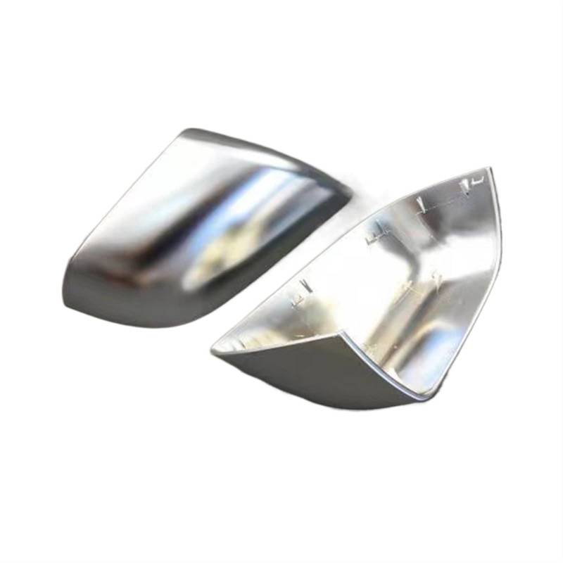 KVKAPLNNTR Auto linke rechte Seite Rückspiegel Abdeckung Shell Cap Gehäuse Ersatz passend for Tesla Model 3 2016 2017 2018 2019 2020 Rückspiegel(Chrome Silver a pair) von KVKAPLNNTR