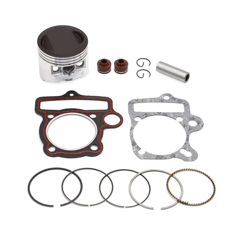 KVKAPLNNTR Komplette Kolbenset Ringe 1x for stomp Yx140. PIT BIKE-Motoren Dichtung Öldichtungsdurchmesser 56mm for Z140 Z3 140 Z2 Pit-Bike WPB Dämon Kolben und Ringe von KVKAPLNNTR