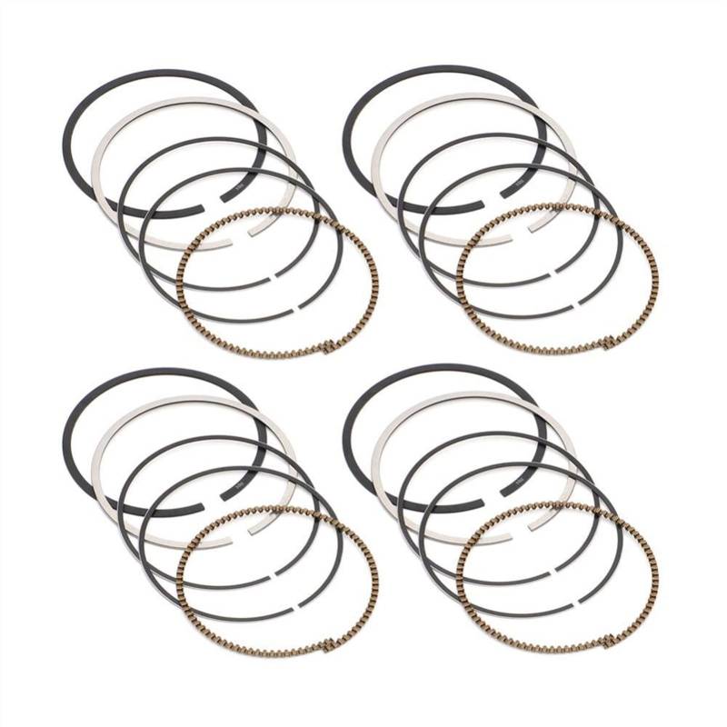 KVKAPLNNTR Motorradkolbenringe fit for Kawasaki ZZR400 ZZR 400 1992-2003 ZRX400 ZRX 400 I II III Motorenteile Stecken Bohrung Größe 57.5mm. Kolben und Ringe von KVKAPLNNTR