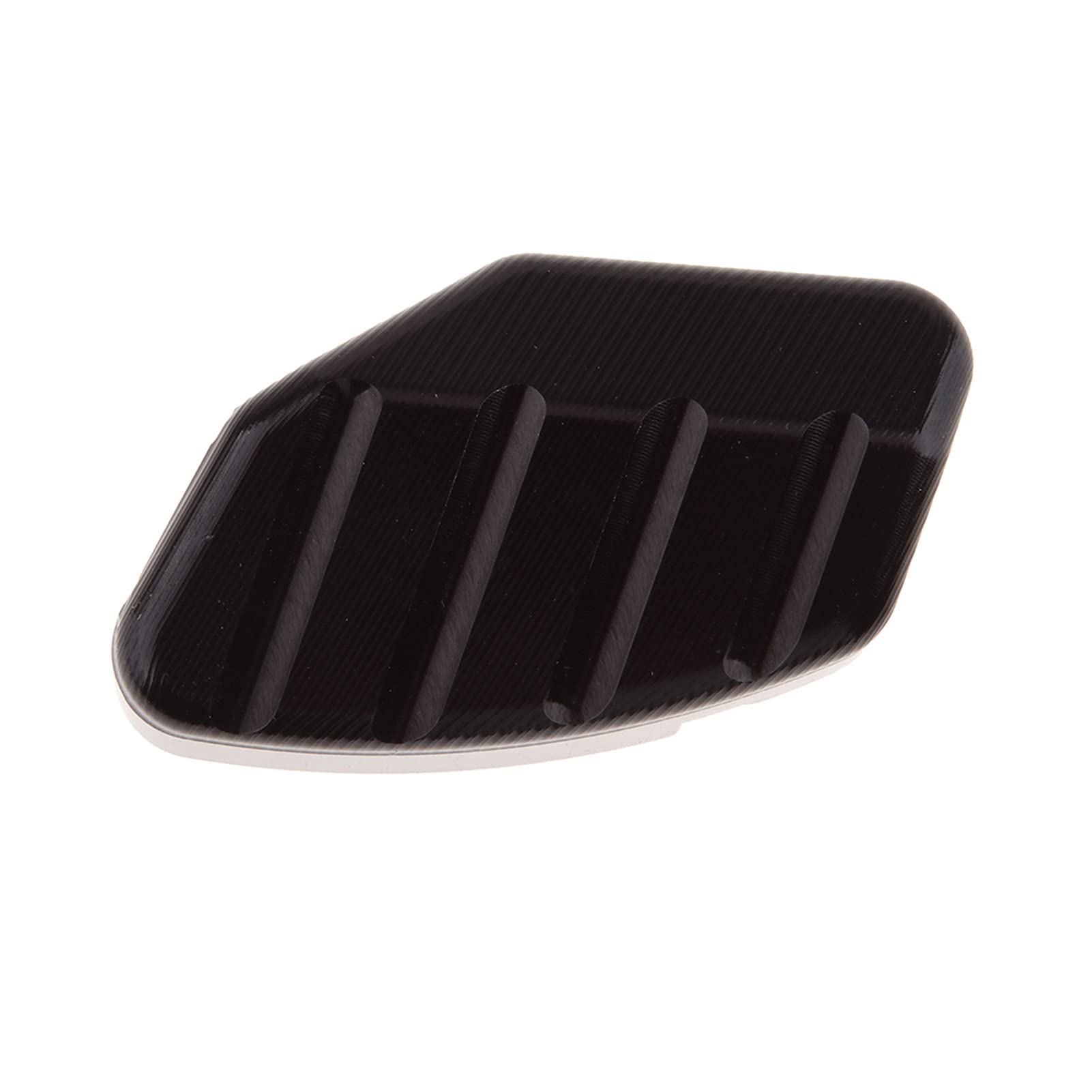 KVKAPLNNTR Seitenteilvergrößerer Unterstützung Pad Fit for Yamaha XMAX 125/250/300/400 17-18. Pedal(schwarz) von KVKAPLNNTR