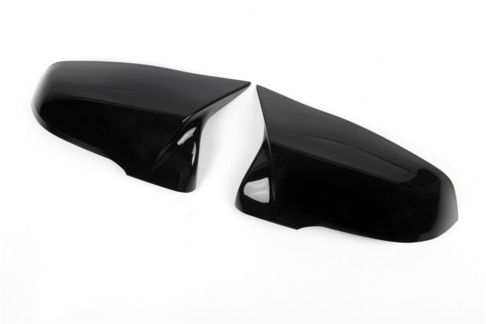 KVKAPLNNTR X1 F48 Carbon Spiegelabdeckung Passend for BMW X2 F39 F46 F45 F49 F52 G29 2er Touring Seitenspiegelgehäuse M Look 2014–2018 Rückspiegel(M Look BLACK) von KVKAPLNNTR