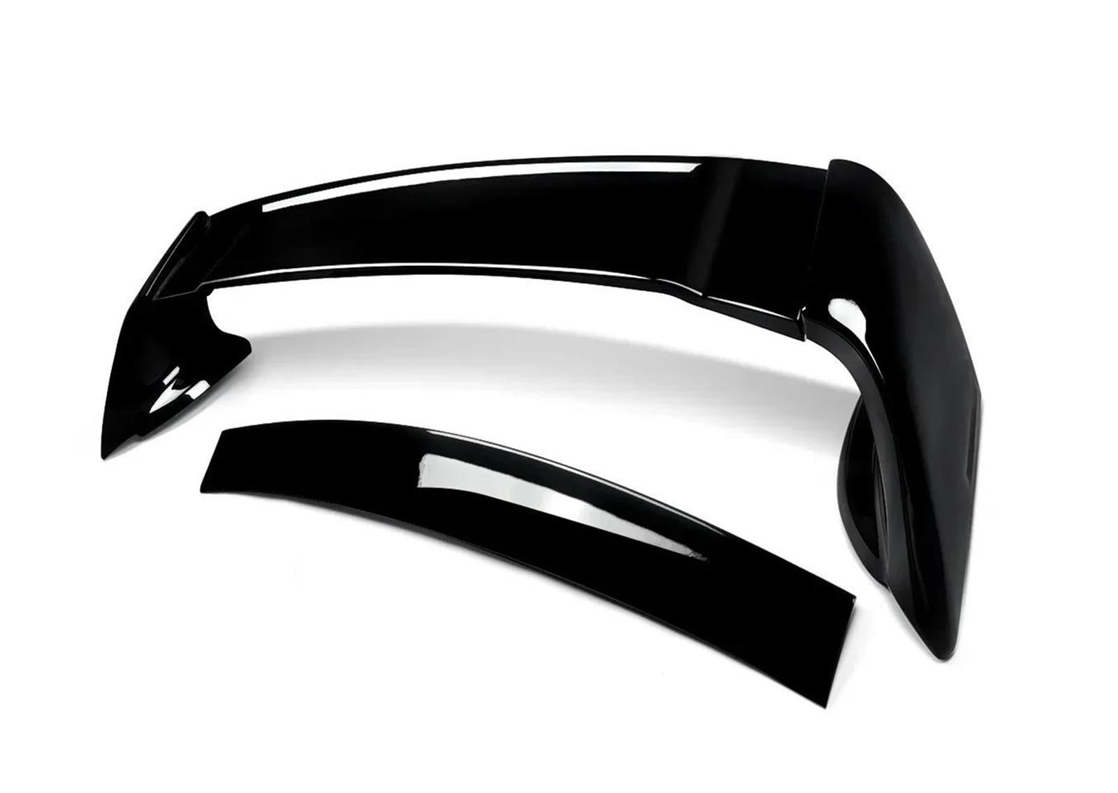 Auto Heckspoiler Flügel Für Civic Für Limousine FD2 Für Mugen Für RR 2011 2010 2006 2007 2009 2008 Auto Hinten Flügel Hinten Stamm Spoiler Deckel Flügel Zubehör Heckspoilerlippe(Glossly Black) von KVKQMLFEAW