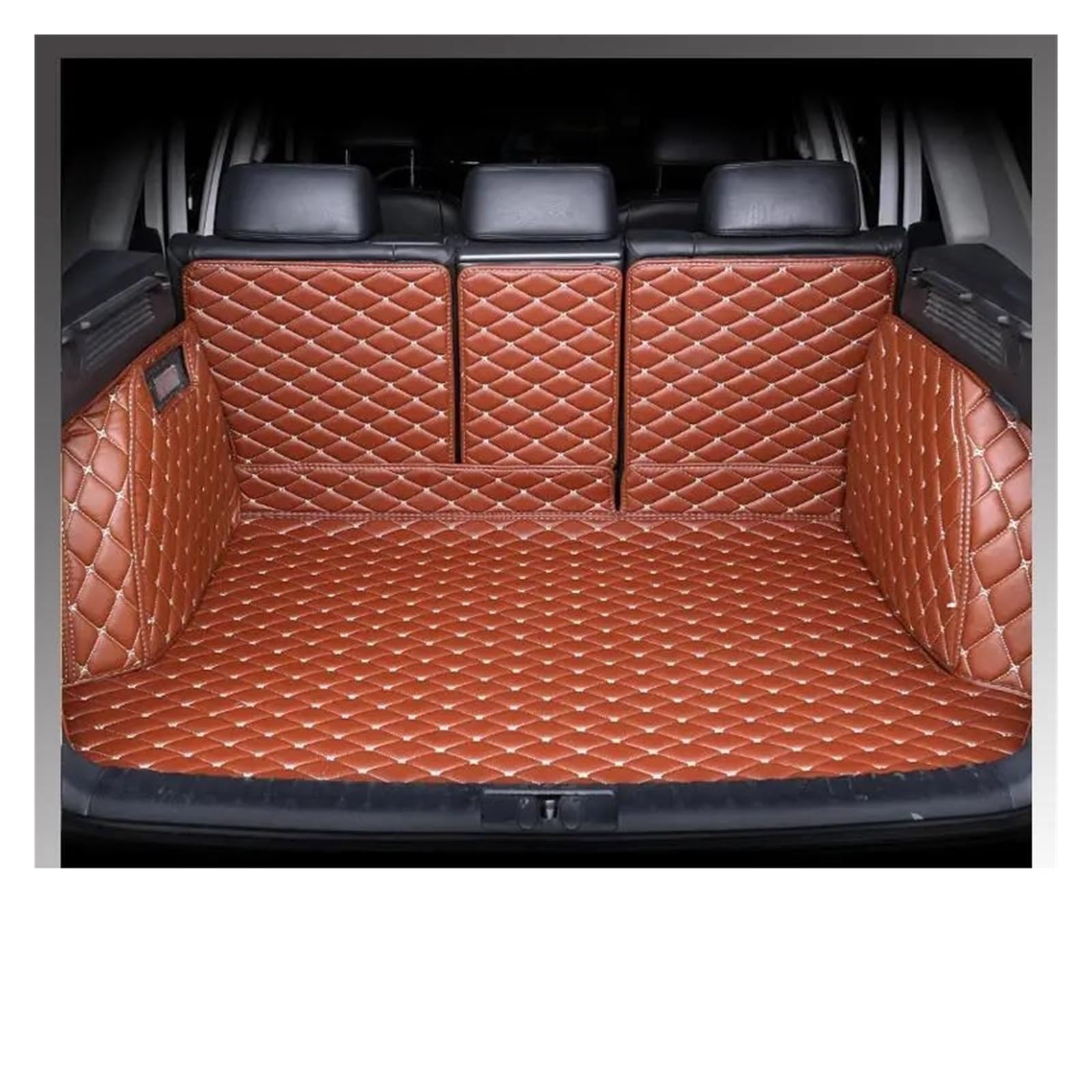 Kofferraum Innenmatte Für M&azda CX5 Für CX-5 SUV 2012 Kofferraum Matte Cargo-Liner Innen Abdeckung Zubehör Kofferraum Wanne(Brown) von KVKQMLFEAW