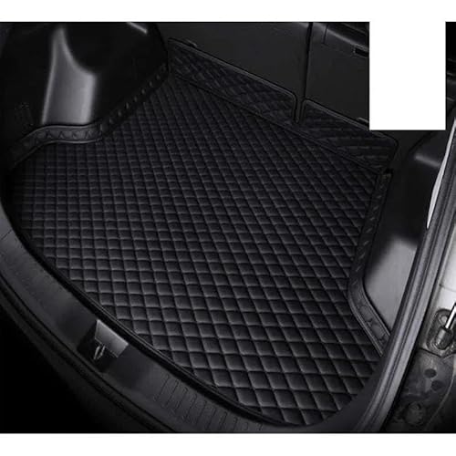 Kofferraum Innenmatte Für S&Koda Für O&ctavia Für A7 2015 2016 2017 2018 2019 2020 Auto Trunk Cargo Mat Fach Boden Karpfen Hinten Boot Liner Kofferraum Wanne(All Black,A) von KVKQMLFEAW