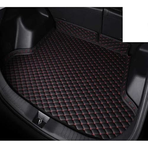 Kofferraum Innenmatte Für S&Koda Für O&ctavia Für A7 2015 2016 2017 2018 2019 2020 Auto Trunk Cargo Mat Fach Boden Karpfen Hinten Boot Liner Kofferraum Wanne(Black red,A) von KVKQMLFEAW