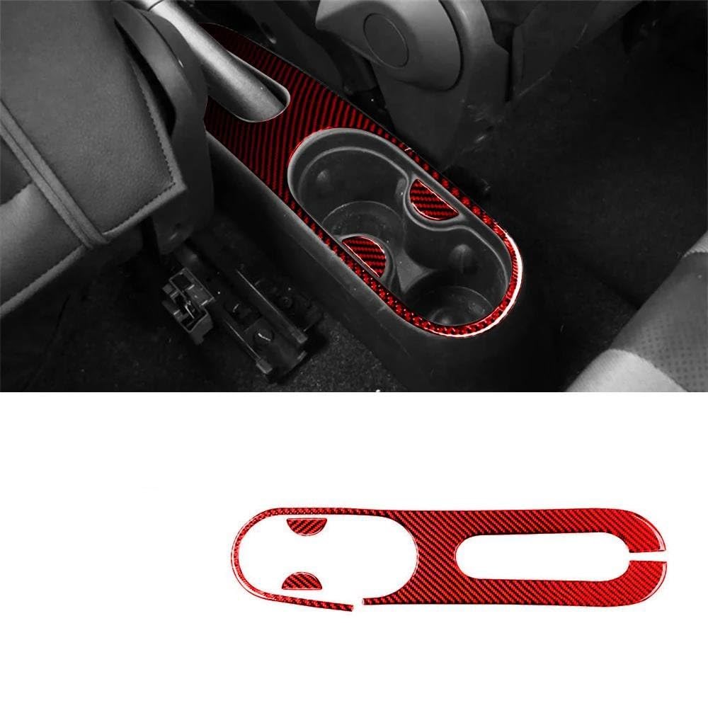 Mittelkonsole Interieur AC Trim Aufkleber Carbon Fiber Zubehör Für F&iat 500 Für A&Barth 595 2019 2016 2017 2012 2022 2023 2013 2021 2015 2018 2014 2020 Lenkrad Rahmen Dekorative(Style O) von KVKQMLFEAW