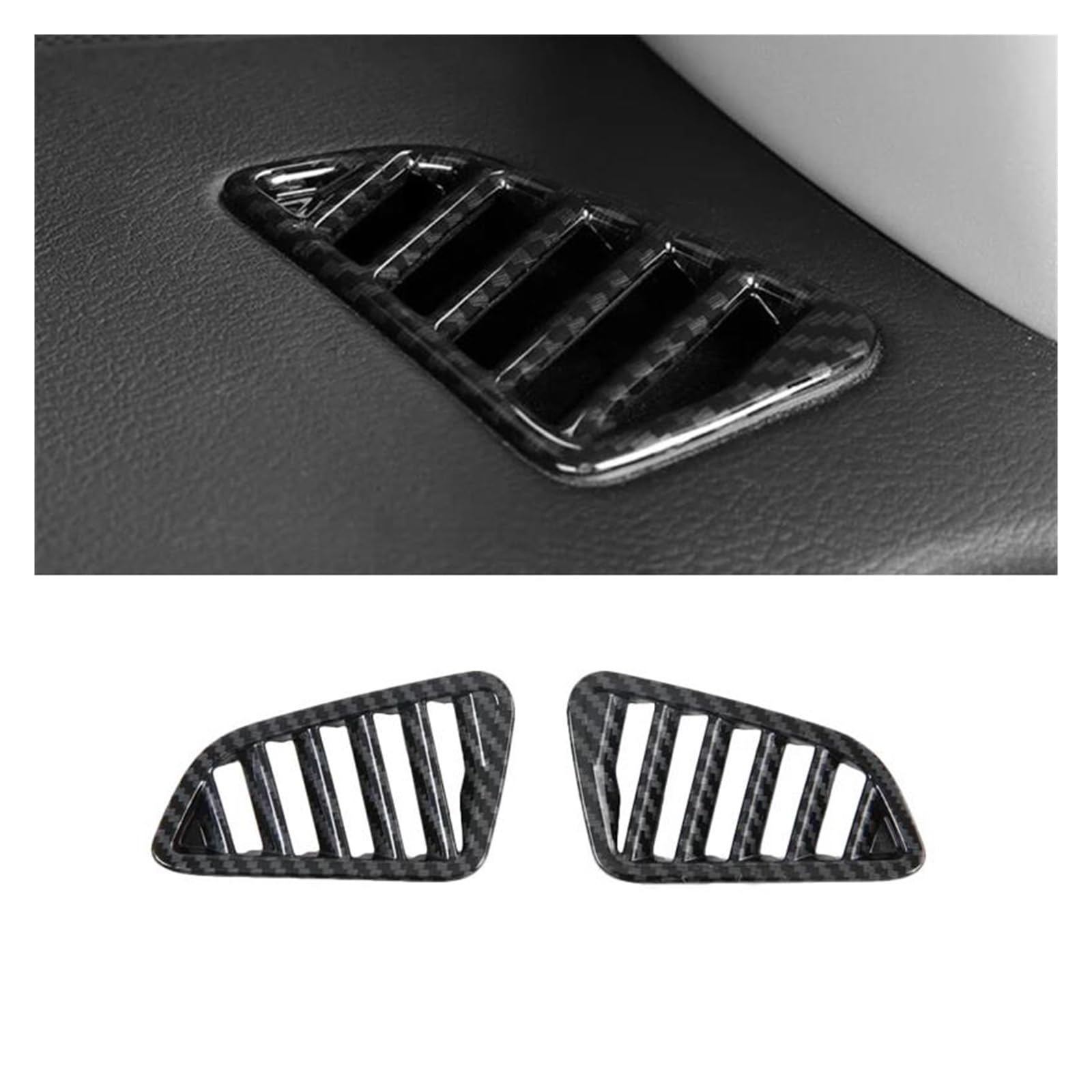 Mittelkonsole Interieur Auto Schaltknauf Rahmen Panel Abdeckung Trim Aufkleber Carbon Faser Zubehör Für N&avara Für ST NP300 2018 2019 2017 Lenkrad Rahmen Dekorative(2pcs Outlet Cover) von KVKQMLFEAW