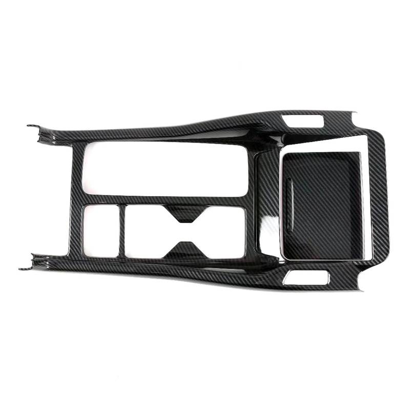 Mittelkonsole Interieur Für Kia Für S&ORENTO MQ4 2021 2022 2023 2024 Auto Getriebe Shift Panel Abdeckung Trim LHD Zubehör ABS Carbon Faser Korn Lenkrad Rahmen Dekorative von KVKQMLFEAW