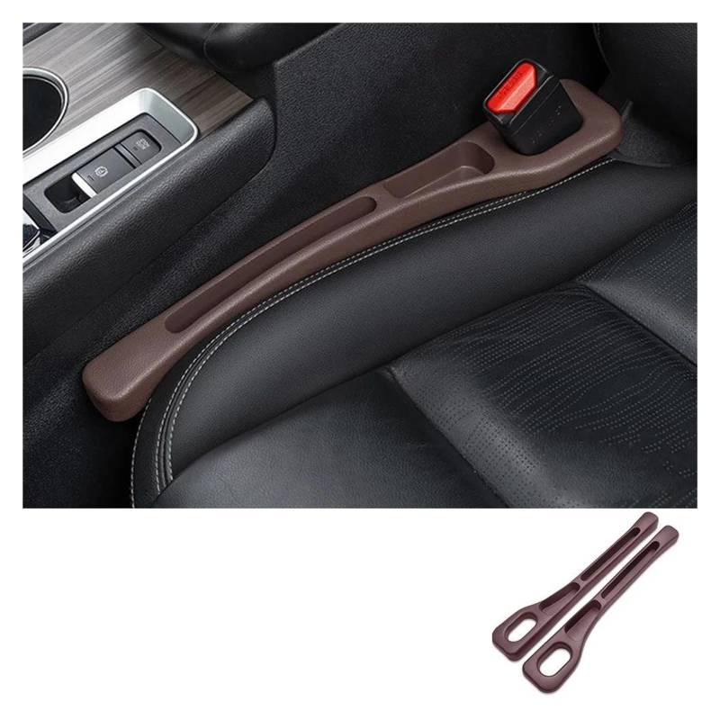 Mittelkonsole Trim 2X Für Corolla Für C&h-r Für Rav4 Für Y&aris Für Camry Für Prado Autositze Fugensitz Lückenfüller Zwischen Innen Zubehör Mittelkonsole Frame(Brown) von KVKQMLFEAW