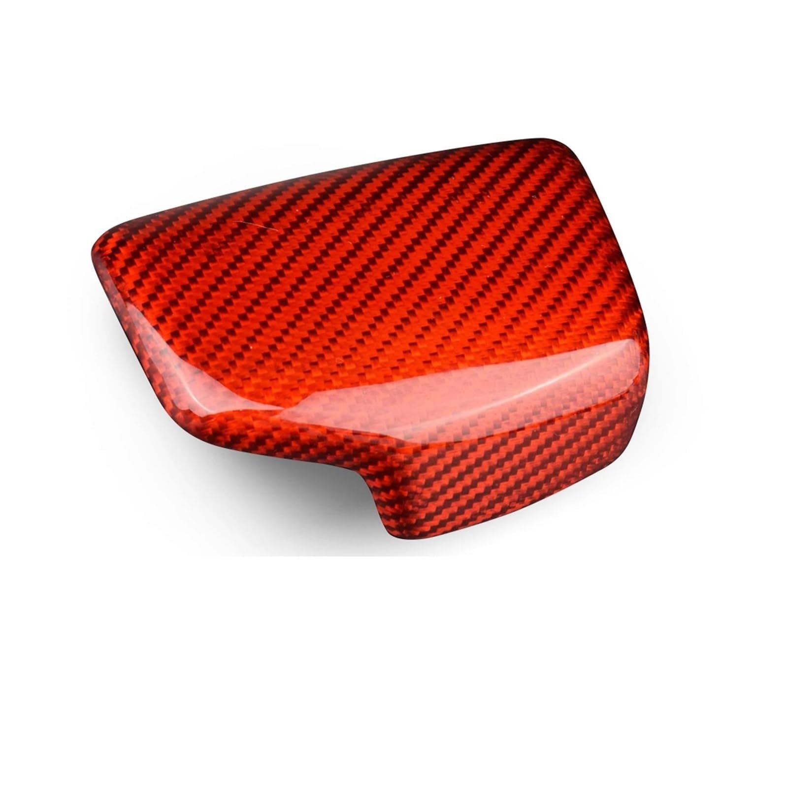 Mittelkonsole Trim Für A4 B9 Für A5 B9 Für Q7 4M Für Q5 Für FY Auto Schaltknauf Abdeckung Innen RHD LHD StickerTrim Harte Carbon Faser Zubehör Mittelkonsole Frame(LHD Red) von KVKQMLFEAW