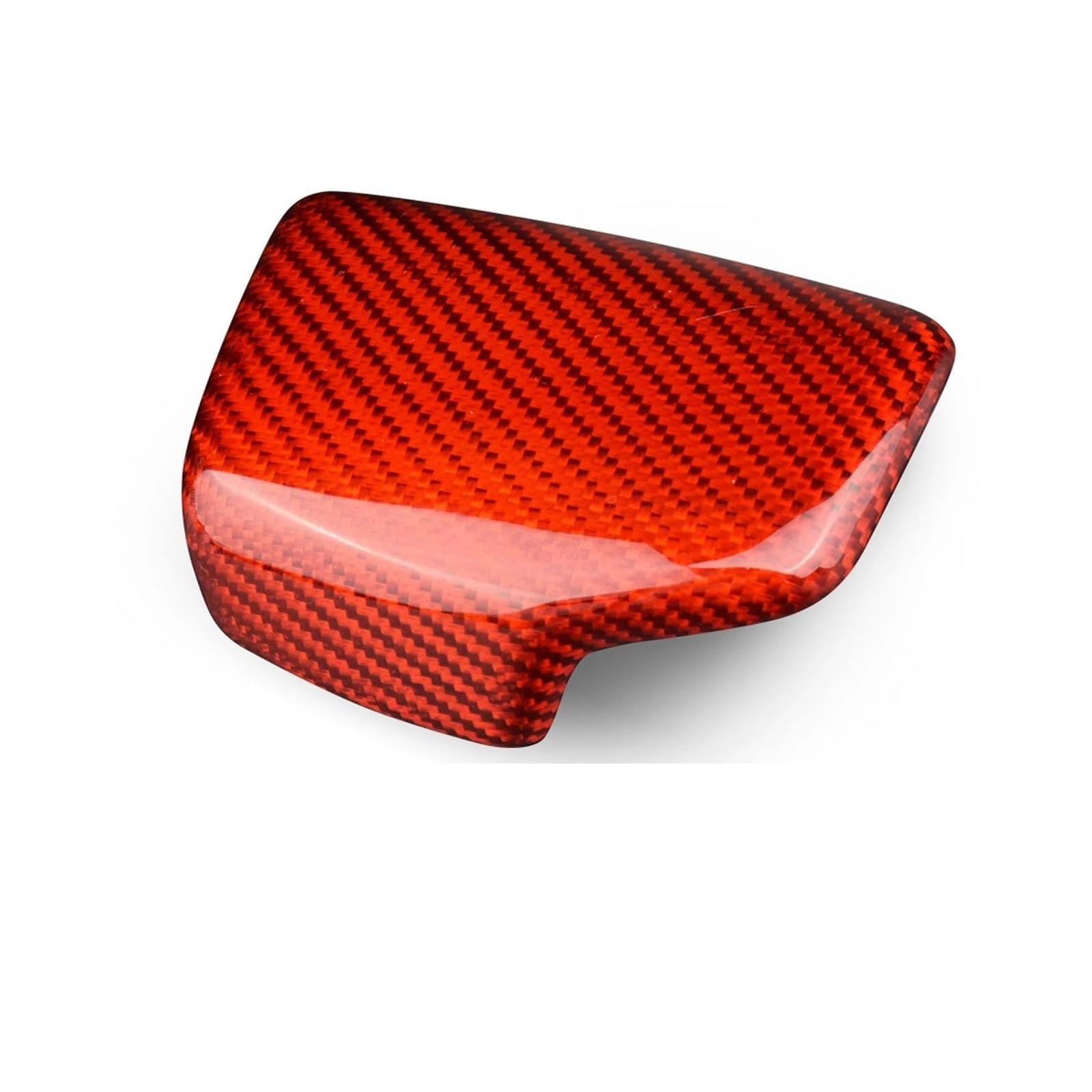 Mittelkonsole Trim Für A4 B9 Für A5 B9 Für Q7 4M Für Q5 Für FY Auto Schaltknauf Abdeckung Innen RHD LHD StickerTrim Harte Carbon Faser Zubehör Mittelkonsole Frame(RHD Red) von KVKQMLFEAW