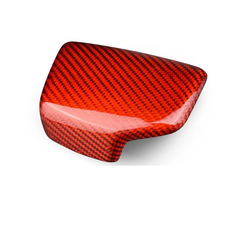 Mittelkonsole Trim Für A4 B9 Für A5 B9 Für Q7 4M Für Q5 Für FY Auto Schaltknauf Abdeckung Innen RHD LHD StickerTrim Harte Carbon Faser Zubehör Mittelkonsole Frame(RHD Red) von KVKQMLFEAW