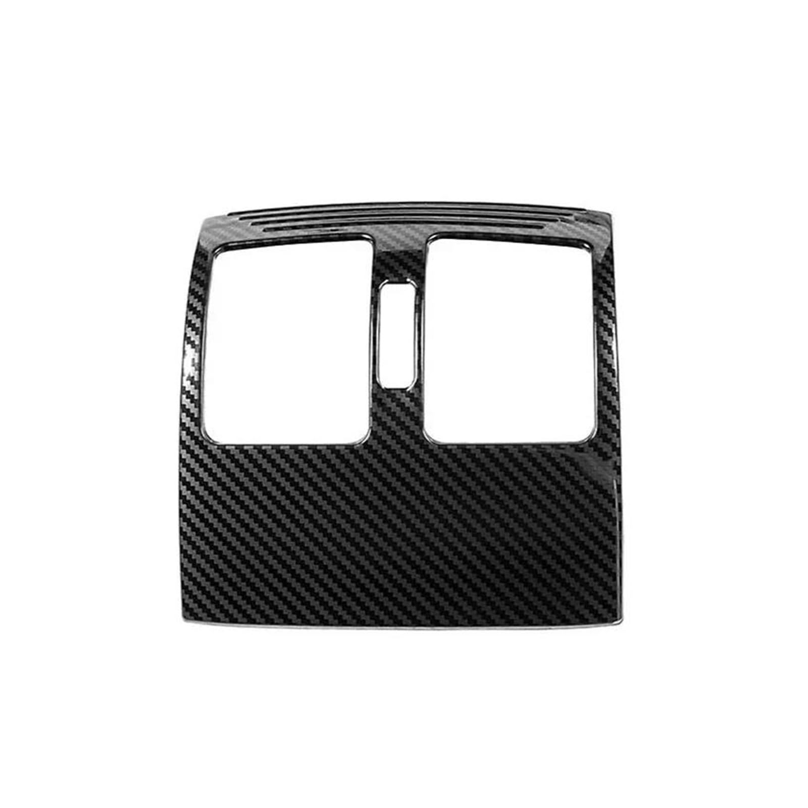 Mittelkonsole Trim Für C Für E Für Klasse W204 W207 C207 Auto Hinten Klimaanlage Rahmen Dekoration Abdeckung Trim Interior Styling Mittelkonsole Frame(Carbon Fiber Color) von KVKQMLFEAW