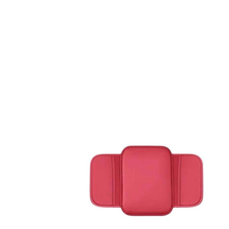 Mittelkonsole Trim Für C&h-r Für Rav4 Für Y&aris Für Prius Für Avensis Für Corolla Für Camry Für A&uris Auto Armlehne Box Pad Innen Zubehör Mittelkonsole Frame(1pcs-red) von KVKQMLFEAW