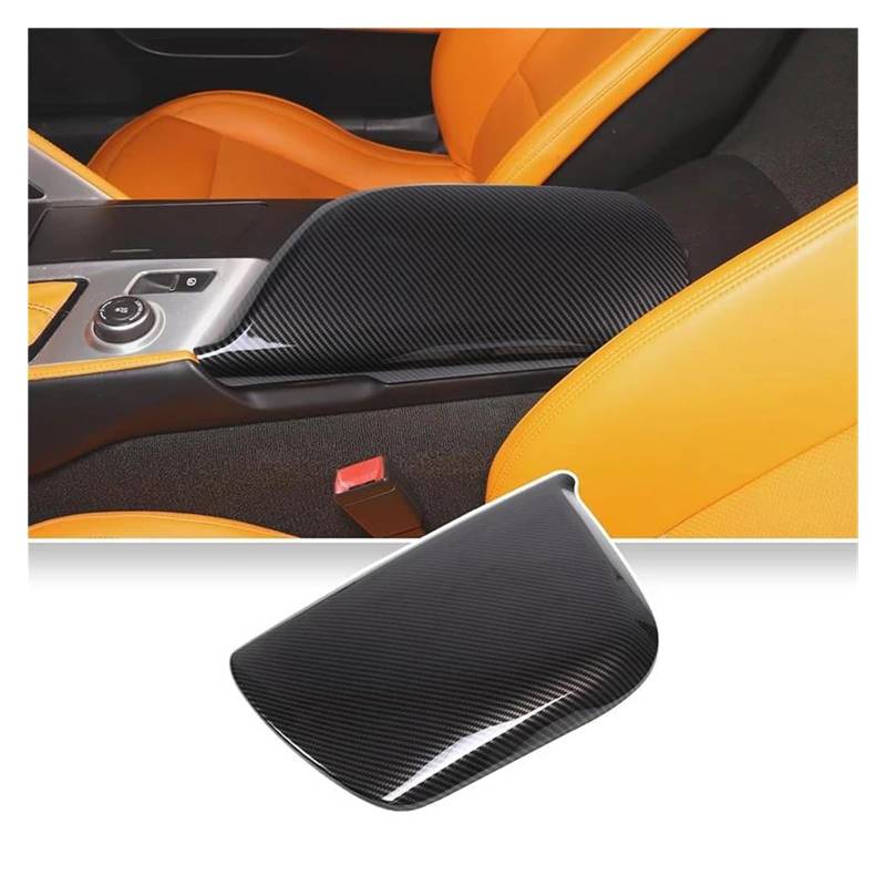 Mittelkonsole Trim Für C&orvette Für C7 2014 2015 2016 2017 2018 2019 Auto Armlehne Sitz Box Trim Abdeckung Center Console Armlehne Abdeckung Innen Mittelkonsole Frame(Carbon Fiber) von KVKQMLFEAW