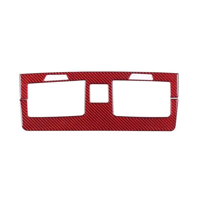 Mittelkonsole Trim Für H&ummer H3 2005 2006 2007 2008 2009 Auto Zentrale Steuerung Air Vent Rahmen Schutz Aufkleber Innen Zubehör Weiche Carbon Faser Mittelkonsole Frame(Carbon Fiber red) von KVKQMLFEAW