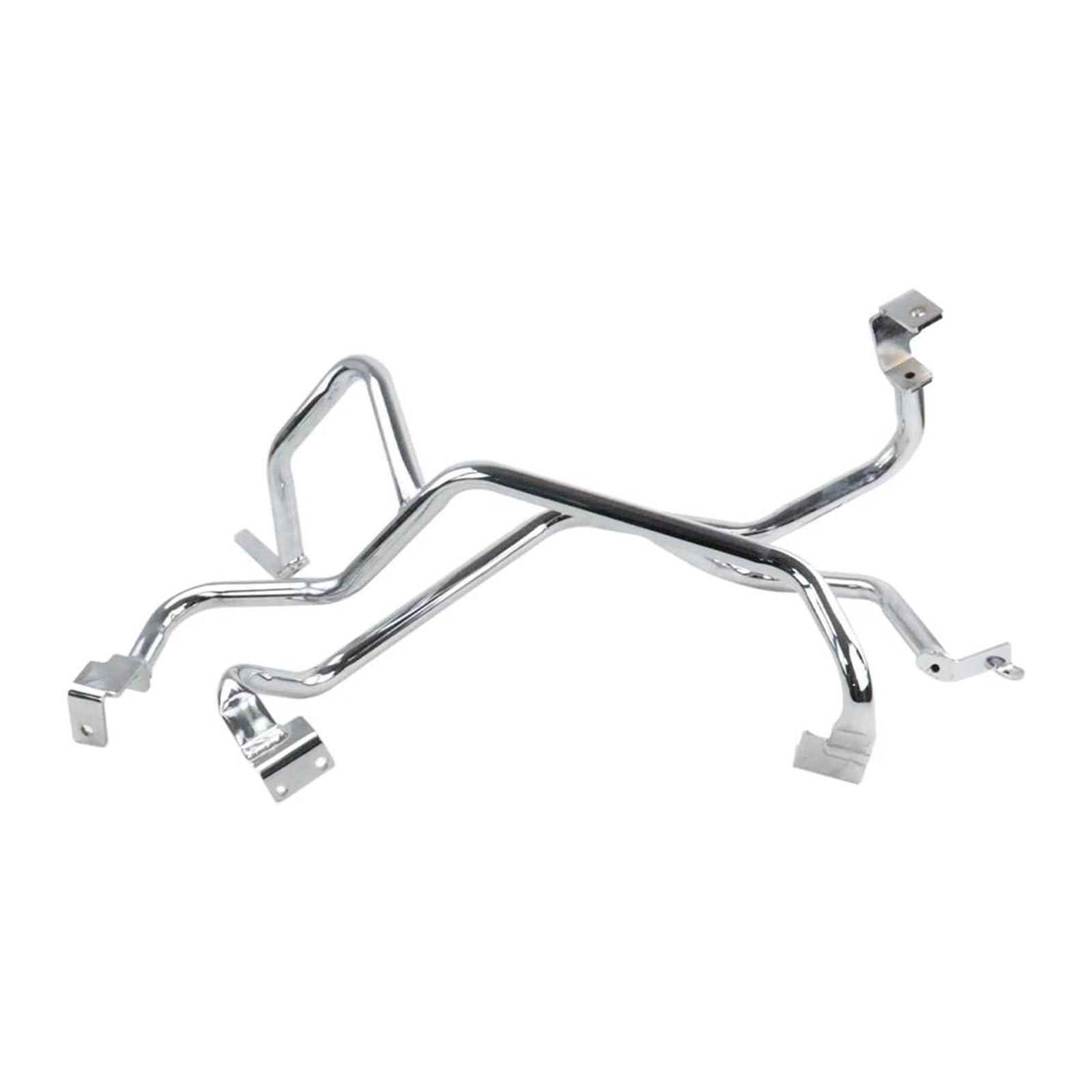 Motorrad SchutzbüGel Für R 18 B R18 Für Transcontinental R 18B Motorrad Satteltaschen Crash-Schutz Seite Sattel Tasche Fall Schutz Bar Stoßstange Motor Schutz Crash Bar(Chrome) von KVKQMLFEAW