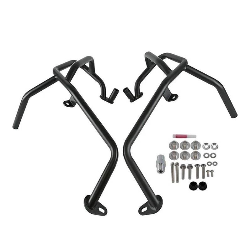 Motorrad SchutzbüGel Für XADV750 Für X&A&dv 750 2021 2022 2023 2024 Motorrad Crash Bars Motor Schutz Stunt Käfig Verkleidung Schutz Stoßstange Motor Schutz Crash Bar von KVKQMLFEAW