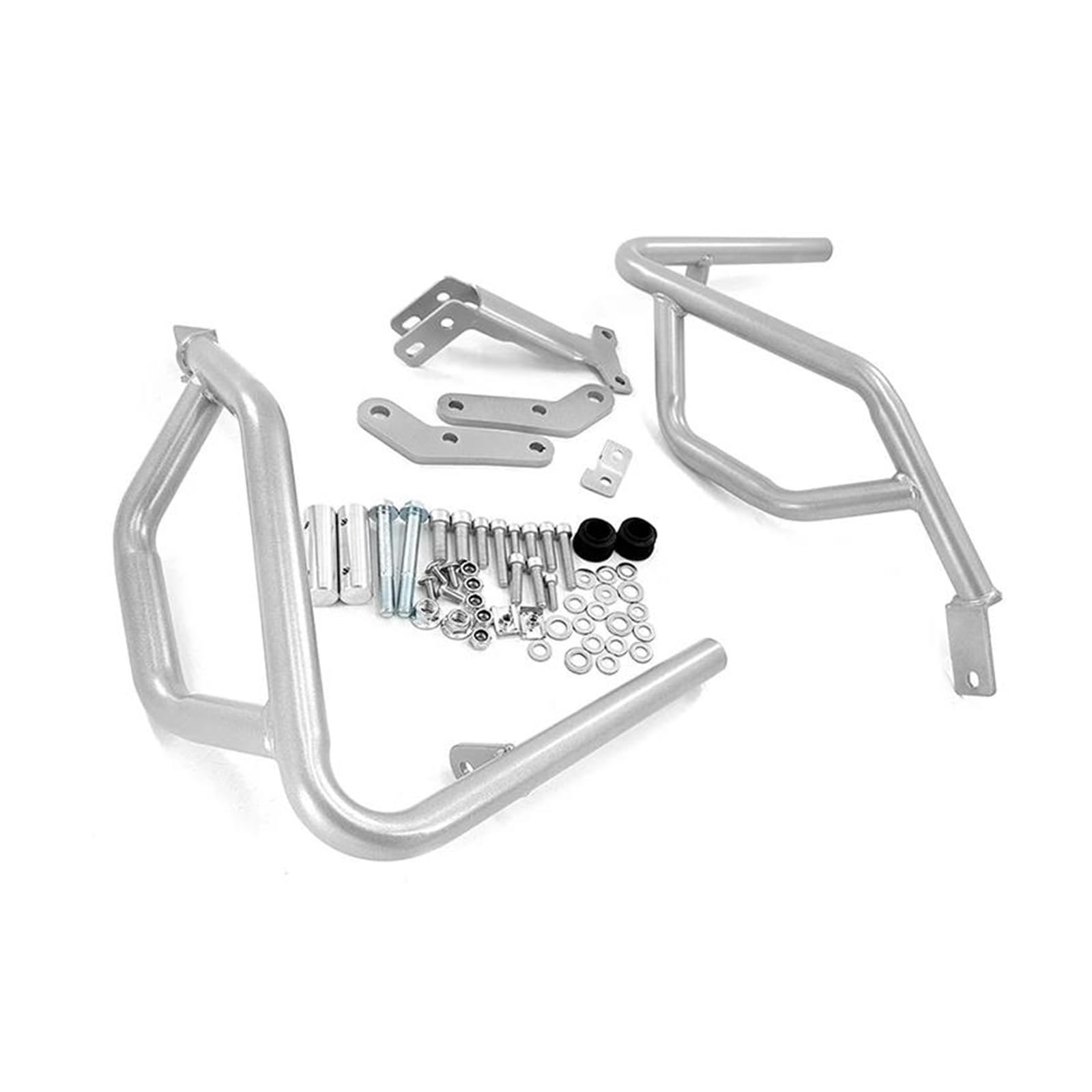 Motorrad SchutzbüGel Für XL750 Für TRANSALP Für XL 750 Xl750 Für Transalp 2023 2024 Motorrad Motor Protector Crash Bar Oberen Verkleidung Rahmen Schutz Bar Motor Schutz Crash Bar(Lower Silver) von KVKQMLFEAW