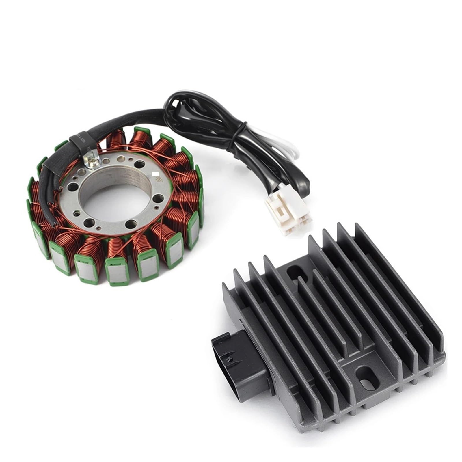 Stator Spule Regler Gleichrichter for Ninja 650 ER-6N 2012-2016 2013 2014 2015 / Ninja 400R ABS 2014-2017 / ER6N von KVLHCSVA