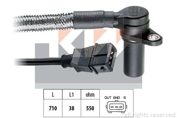 Impulsgeber, Kurbelwelle KW 453 230 von KW