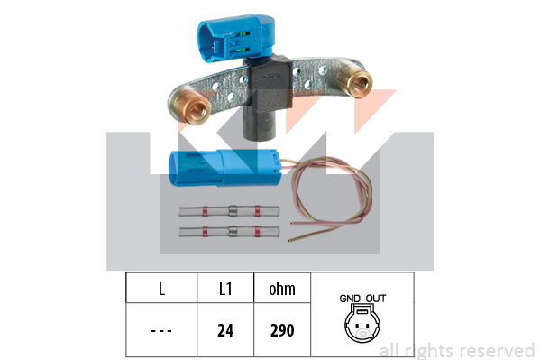 Impulsgeber, Kurbelwelle KW 453 597K von KW