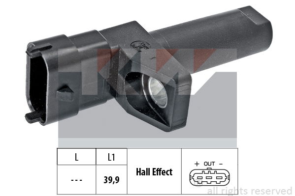 Impulsgeber, Kurbelwelle KW 453 654 von KW