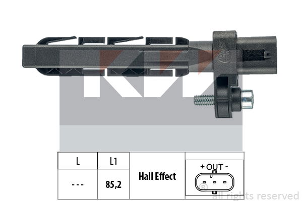 Impulsgeber, Kurbelwelle KW 453 758 von KW