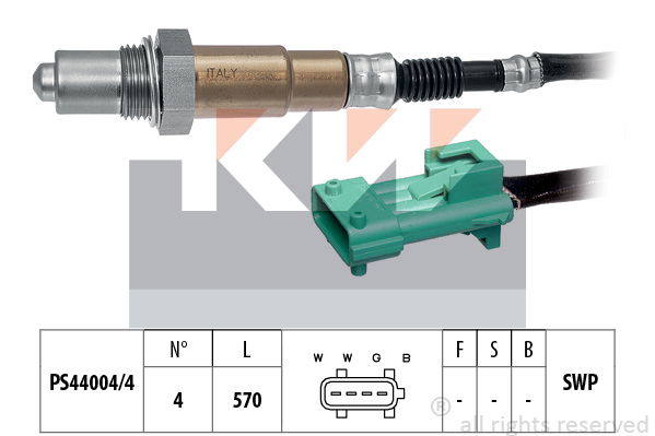 Lambdasonde KW 497 597 von KW