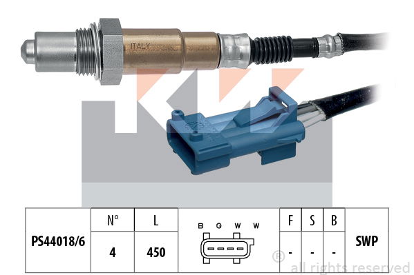 Lambdasonde KW 498 078 von KW