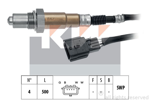 Lambdasonde KW 498 094 von KW