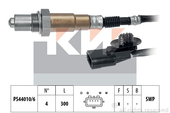 Lambdasonde KW 498 132 von KW