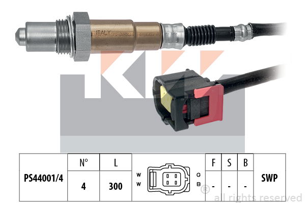 Lambdasonde KW 498 175 von KW