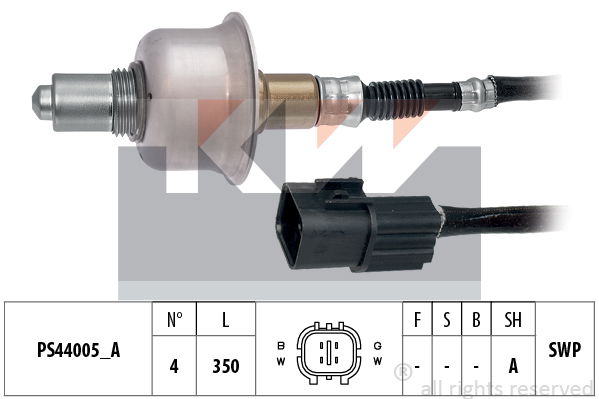 Lambdasonde KW 498 276 von KW