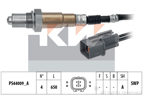 Lambdasonde KW 498 360 von KW