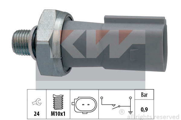 Öldruckschalter KW 500 197 von KW