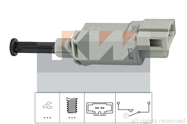 Schalter, Kupplungsbetätigung (GRA) KW 510 152 von KW