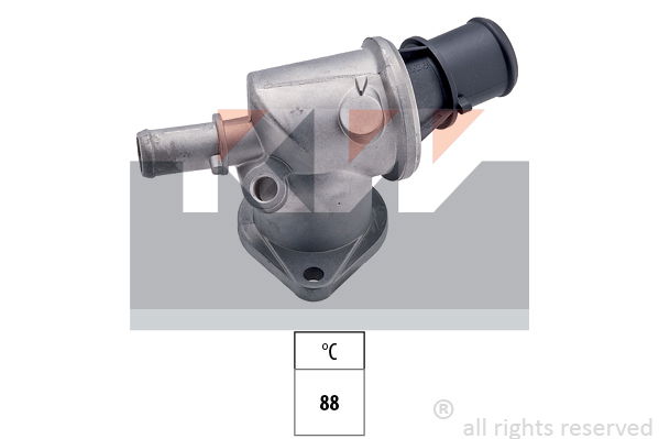 Thermostat, Kühlmittel KW 580 113 von KW