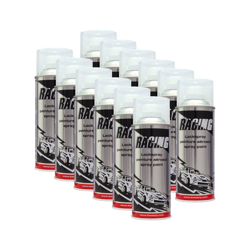 12x KWASNY 288 017 Auto-K Racing 2-Schicht-Klarlack Glänzend Versiegelung 400ml von KWASNY_bundle