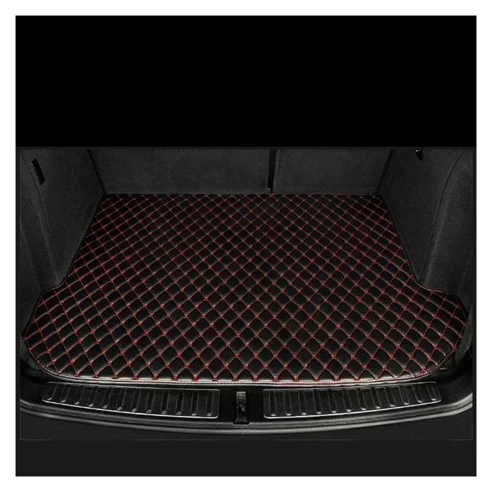 Cargo Teppich Schutzmatte Auto Stamm Matten Cargo-Liner Teppiche Fahrzeuge Abdeckung Innen Für M&azda Für CX-5 Für CX 5 CX5 2013 2014 2015 2016 Cargo Teppich(Black with Red) von KWAYA