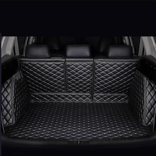 Cargo Teppich Schutzmatte Auto Vollständig Umgeben Kofferraum Matte Kofferraum Matte Hinten Fracht Tablett Für L&EXUS Für RX 270 330 350 2024 2023 5 Sitz Cargo Teppich(Black Black,2) von KWAYA